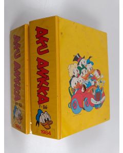 Kirjailijan Walt Disney uusi teos Aku Ankka vuosikerta 1984 (Nro 3,4,5,6,8,16,23,25 & 37 puuttuu)