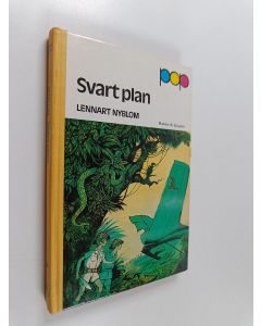 Kirjailijan Lennart Nyblom käytetty kirja Svart plan