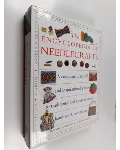 Kirjailijan Lucinda Ganderton käytetty kirja The Encyclopedia of Needlecrafts