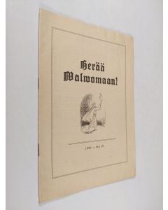 Kirjailijan Urho Muroma käytetty teos Herää valvomaan 10/1958