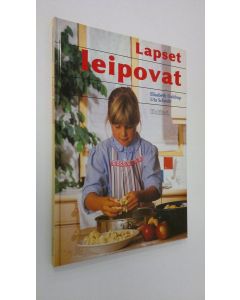 Kirjailijan Elisabeth Daldrup käytetty kirja Lapset leipovat
