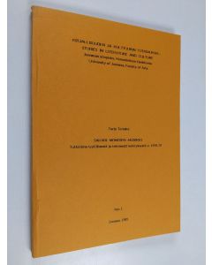 Kirjailijan Tarja Tereska käytetty kirja Sakari Monosen musiikki : tutkielma tyylillisestä ja teknisestä kehityksestä v. 1959-79