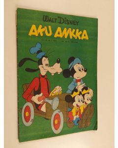 Kirjailijan Walt Disney käytetty teos Aku Ankka 18/1974