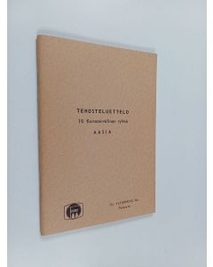 käytetty teos Tehosteluettelo : 10. kansainvälinen ryhmä : Aasia