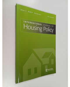 käytetty kirja International Journal of Housing Policy volume 12, number 4, December 2012
