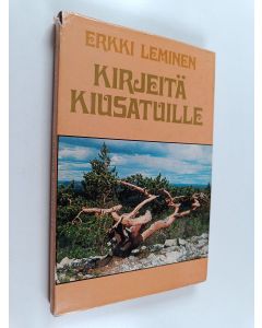 Kirjailijan Erkki Leminen käytetty kirja Kirjeitä kiusatuille