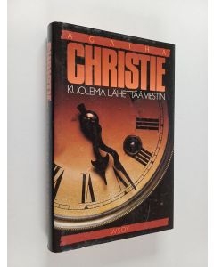Kirjailijan Agatha Christie käytetty kirja Kuolema lähettää viestin