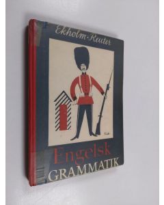 Kirjailijan Ingrid Ekholm käytetty kirja Engelsk grammatik