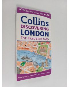 uusi teos Collins discovering London - The illustrated map