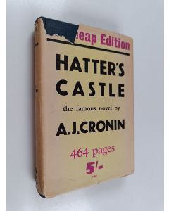 Kirjailijan A.j Cronin käytetty kirja Hatter's castle