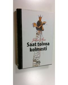 Kirjailijan Juha Siro käytetty kirja Saat toivoa kolmesti