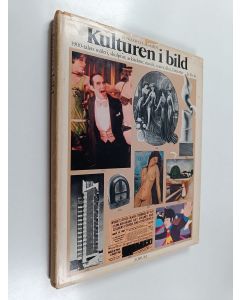 Kirjailijan Edward Lucie-Smith käytetty kirja Kulturen i bild : 1900-talets måleri, skulptur, arkitektur, musik, teater, film och litteratur år för år