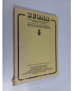 käytetty kirja Toisen maailmansodan vaikutus suomalaiseen kulttuuriin : seminaari Joensuussa 21.-22.6.1977 : yhteenveto alustuksista ja valmistetuista puheenvuoroista sekä niistä käydyistä keskusteluista