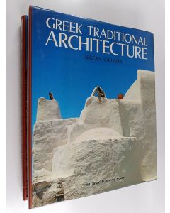 Kirjailijan D. Philippides käytetty kirja Greek Traditional Architecture Vol. 1-2 : Eastern Agean, Sporades, Ionian Islands ; Aegean : Cyclades