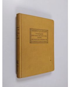 Kirjailijan Federigo Enriques käytetty kirja Zur Geschichte der Logik : Grundlagen und Aufbau der Wissenschaft im Urteil der Mathematischen Denker