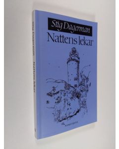 Kirjailijan Stig Dagerman käytetty kirja Nattens lekar : noveller (ERINOMAINEN)