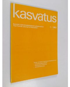 käytetty kirja Kasvatus nro 1 1983 : Suomen kasvatustieteellinen aikakauskirja