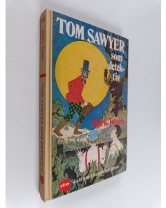 Kirjailijan Mark Twain käytetty kirja Tom Sawyer som detektiv