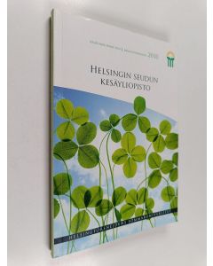 käytetty kirja Helsingin seudun kesäyliopisto 2010