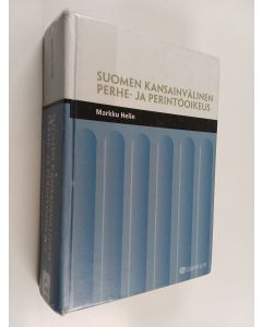 Kirjailijan Markku Helin käytetty kirja Suomen kansainvälinen perhe- ja perintöoikeus