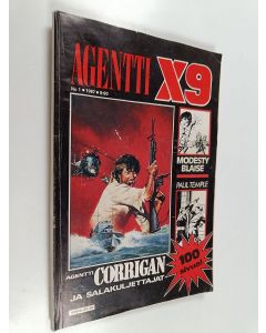 käytetty kirja Agentti X9 1/1987