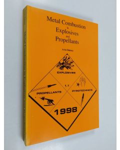Kirjailijan Arno Hahma käytetty kirja Metal Combustion in explosives and propellants