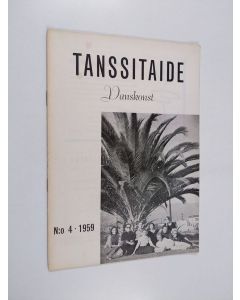 käytetty teos Tanssitaide 4/1959