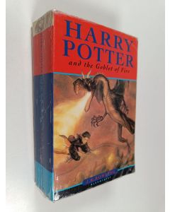 Kirjailijan J. K. Rowling käytetty kirja Harry Potter and Goblet of Fire
