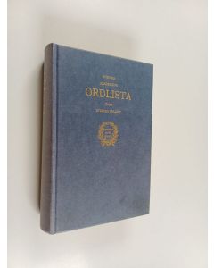 käytetty kirja Svenska Akatemiens ordlista över svenska språket