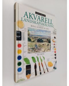 Kirjailijan Ray Smith käytetty kirja Akvarell landskapsmålning