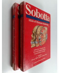 Kirjailijan Johannes Sobotta käytetty kirja Atlas of human anatomy, Vol. 1-2 : Head, Neck, Upper limbs, Skin - Thorax, abdomen, pelvis, lower limbs