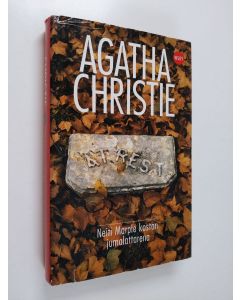Kirjailijan Agatha Christie käytetty kirja Neiti Marple koston jumalattarena