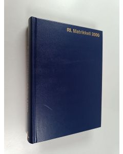käytetty kirja RIL matrikkeli 2000 (Suomen rakennusinsinöörien liitto)