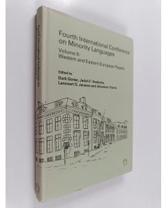 käytetty kirja Fourth International Conference on Minority Languages Volume 2 : Western and Eastern European papers