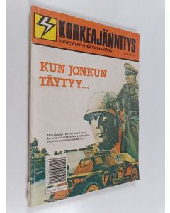 käytetty kirja Korkeajännitys 2/1990 : Kun jonkun täytyy...