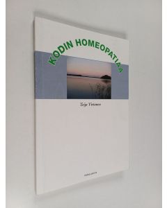 Kirjailijan Teija Virtanen käytetty kirja Kodin homeopatiaa