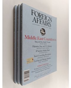 käytetty kirja Foreign Affairs nro 1-3 / 2003 (Puolivuosikerta)