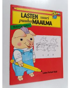 Kirjailijan Richard Scarry & Marsa Luukkonen käytetty teos Lasten suuri puuhamaailma