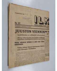 käytetty teos Ilkka N:o 317/1936 (22.11.1936)