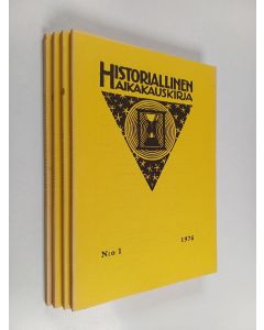 käytetty kirja Historiallinen aikakauskirja vuosikerta 1976 1-4