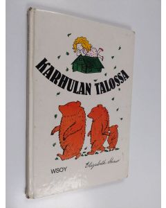 Kirjailijan Elizabeth Shaw käytetty kirja Karhulan talossa