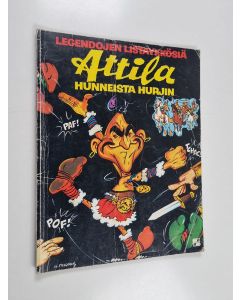 Kirjailijan Joseph Casati käytetty kirja Attila hunneista hurjin