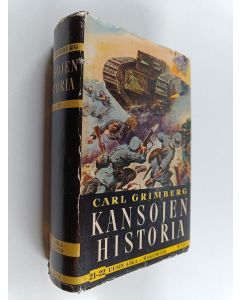 Kirjailijan Carl Grimberg käytetty kirja Kansojen historia 21-22 : Imperialismi ja demokratia ; Nykyaika