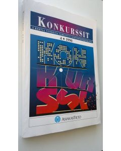 Kirjailijan Asiakastieto käytetty kirja Konkurssit 4/1990 - luottotietojulkaisu