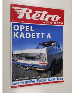käytetty teos Retro auto moto n:o 51