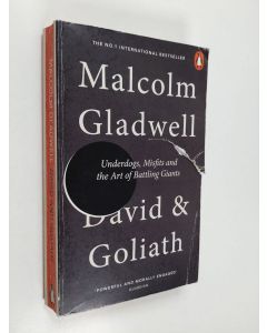 Kirjailijan Malcolm Gladwell käytetty kirja David and Goliath