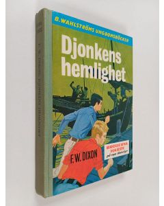 Kirjailijan Franklin W. Dixon käytetty kirja Djonkens hemlighet