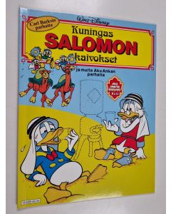Kirjailijan Walt Disney & Carl Barks käytetty kirja Kuningas Salomon kaivokset ja muita Aku Ankan parhaita