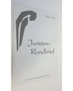 käytetty teos Juristen-Rundbrief 1998/1999