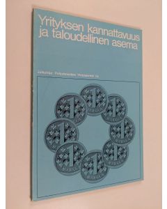 käytetty kirja Yrityksen kannattavuus ja taloudellinen asema